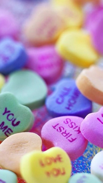 conversation hearts on Tumblr