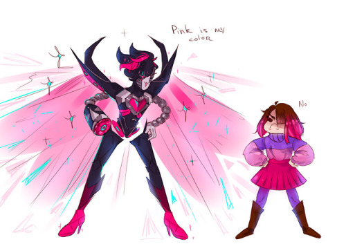 camilaart:tr-revor:Betty vs Mettaton NEOreal fightGlitchtale...