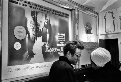 barcarole:James Dean with Eartha Kitt in NYC, 1955. Photo by...