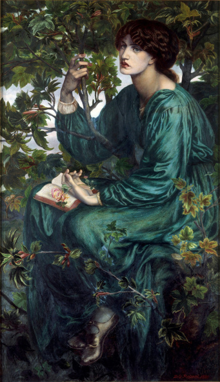 loumargi:The Day Dream by Dante Gabriel Rossetti – 1880