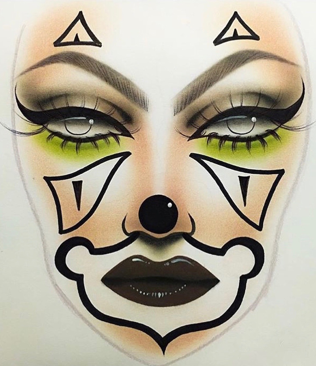 face chart on Tumblr