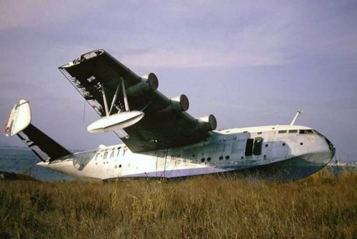 bmachine:Remains of French flying boats SNCASE SE-200.