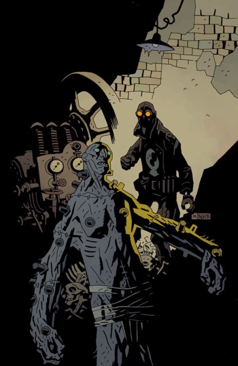 twofistedpulp:Mike Mignola, Year of Monsters variant cover...