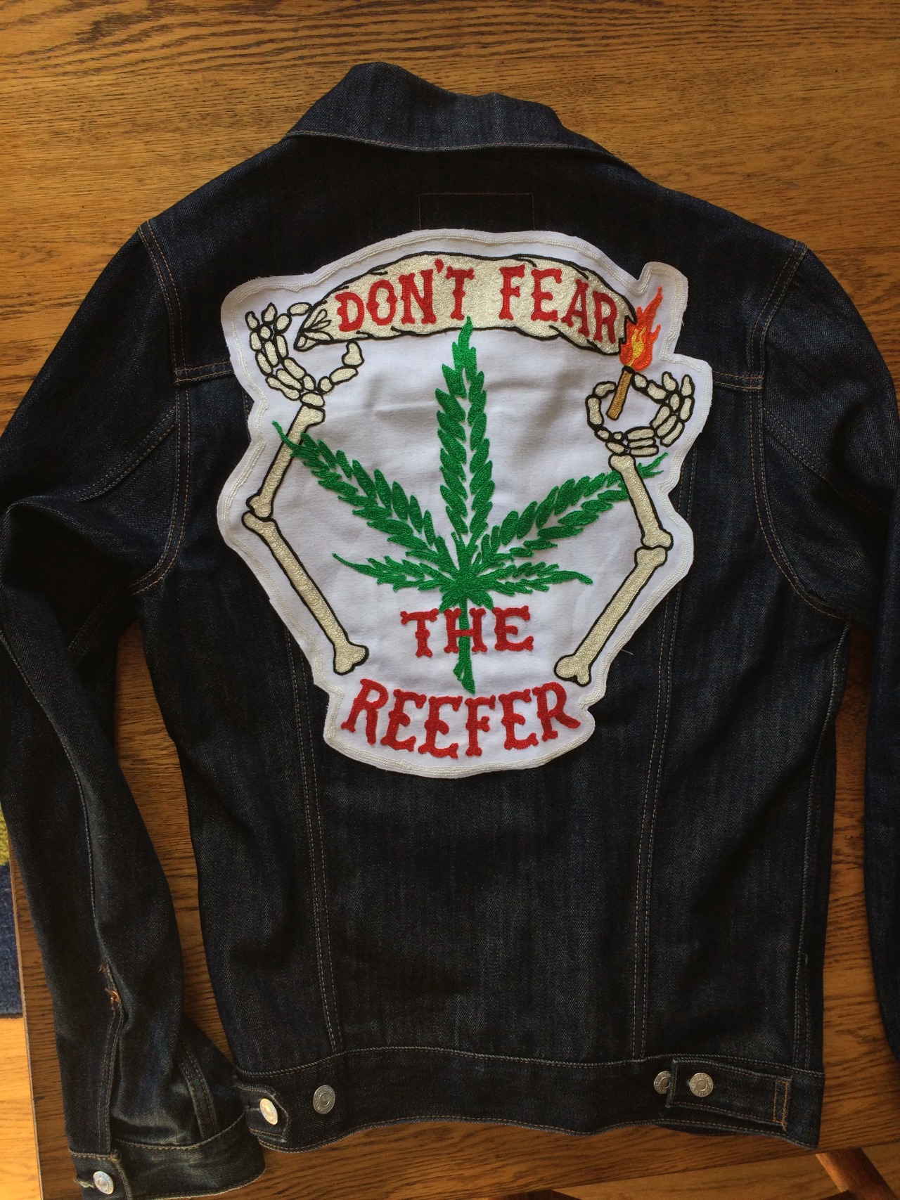 tommy chong denim vest