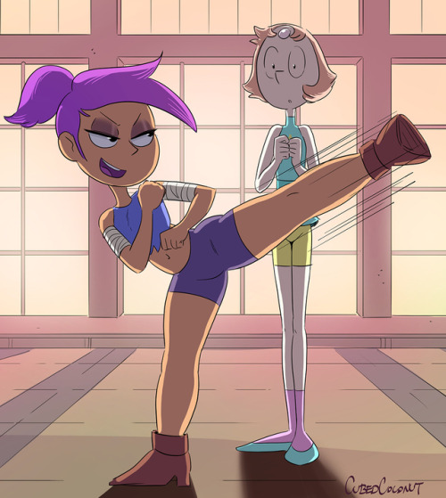 cubedcoconut:Pearl meets Enid! And we already know how Pearl...