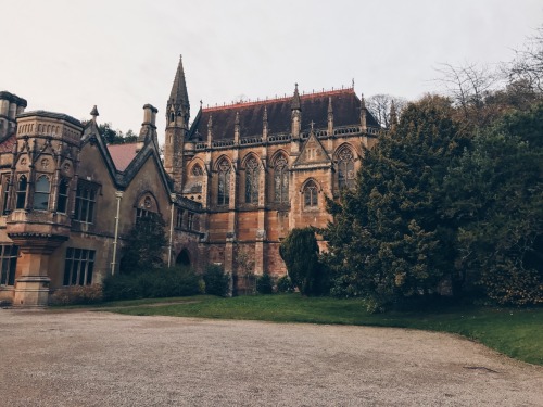 travels-ofadreamer:Wintery sunsets, Tyntesfield