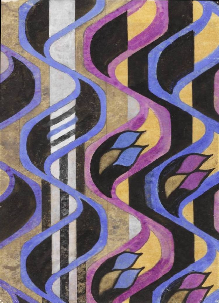 Design is fine. History is mine. — Charles Rennie Mackintosh, textile