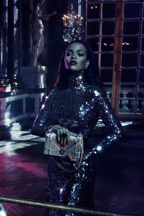 hellyeahrihannafenty:Rihanna x Dior’s Secret Garden Campaign ~...