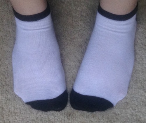 asockadaychallenge:Day 280: Today’s socks are plain black and...