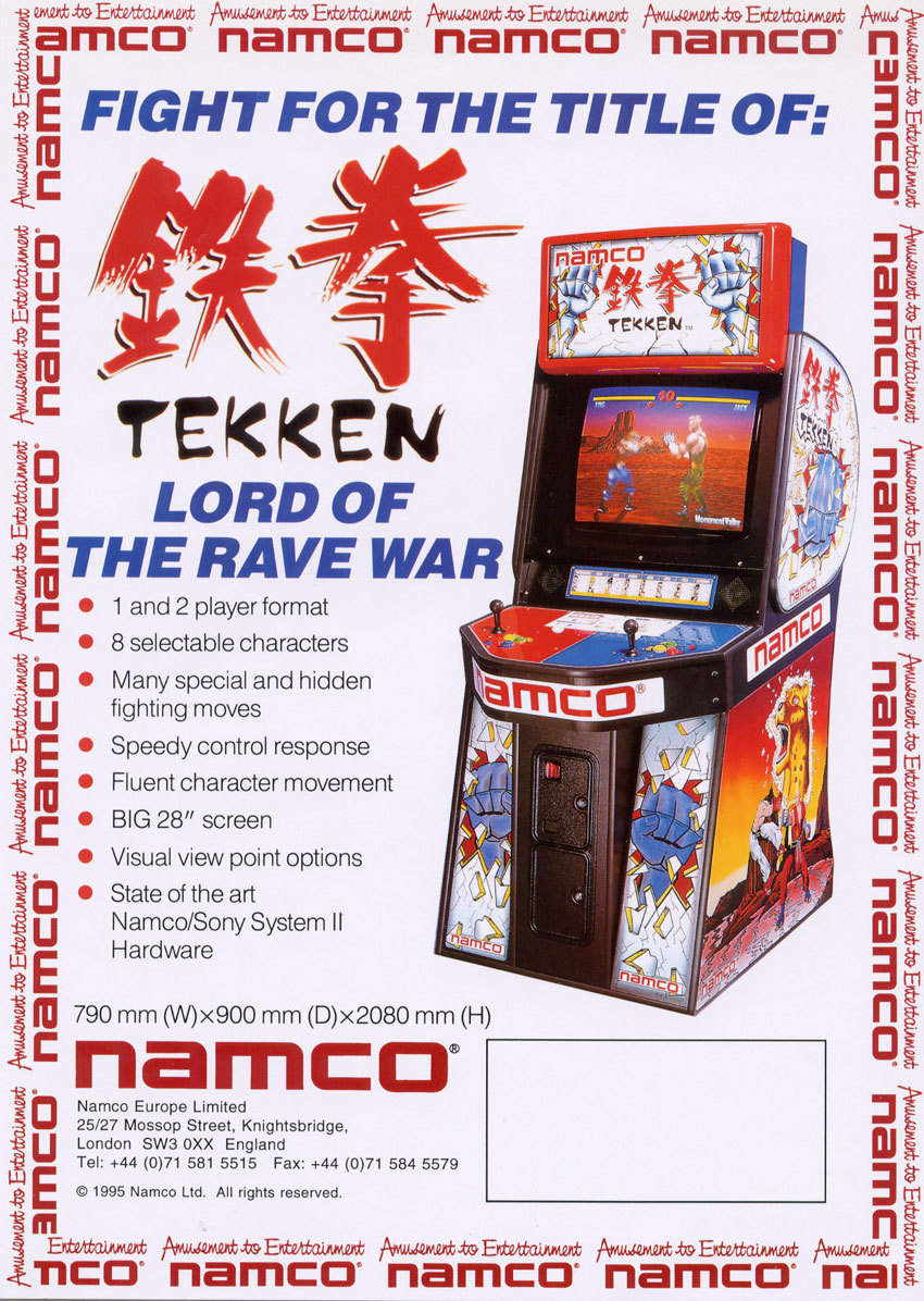 download tekken tag arcade cabinet