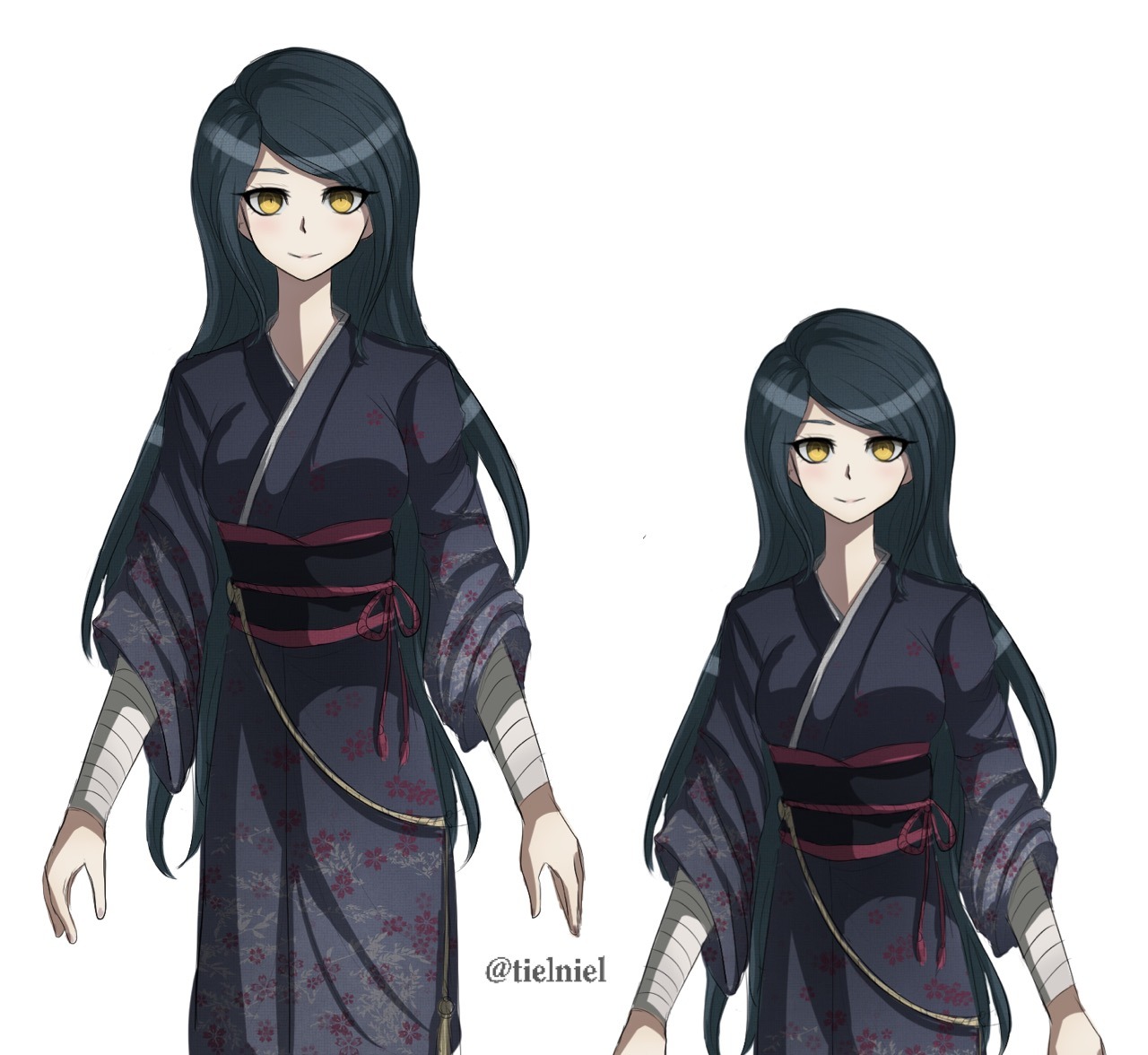 Art, tis all — I tried making a Miyadera sprite, I did it really...