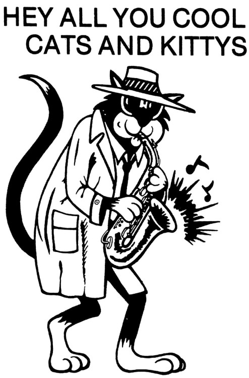 saxophone cat | Tumblr