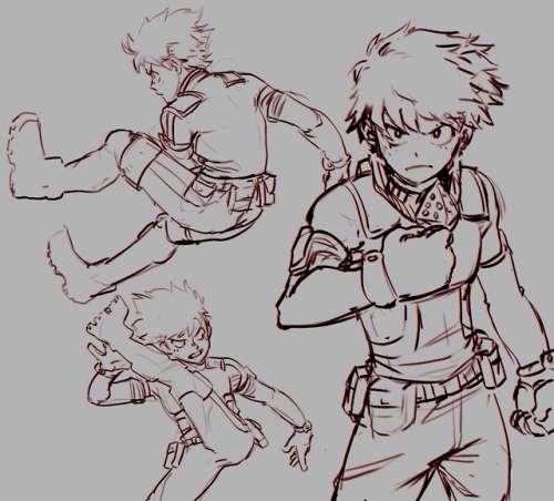 riyuno:Practice sketch with Midoriya IzukuBegan watching...