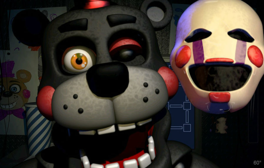 Behind the mask fnaf