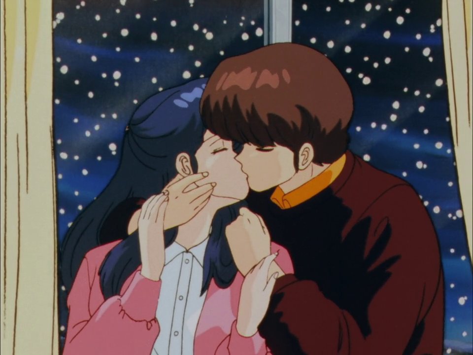 Anime Kisses: Kyoko Otonashi, and Yusaku Godai in...