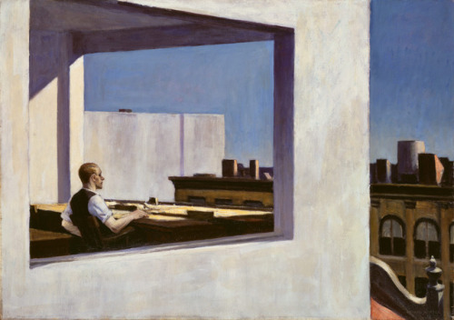 Edward HopperAmerican, 1882-1967Office in a Small City,...