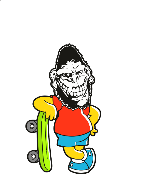 Bart Simpson Skateboard Tumblr 
