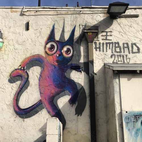 lostangelesstreetart:@himbad #streetart #losangeles #graffiti...