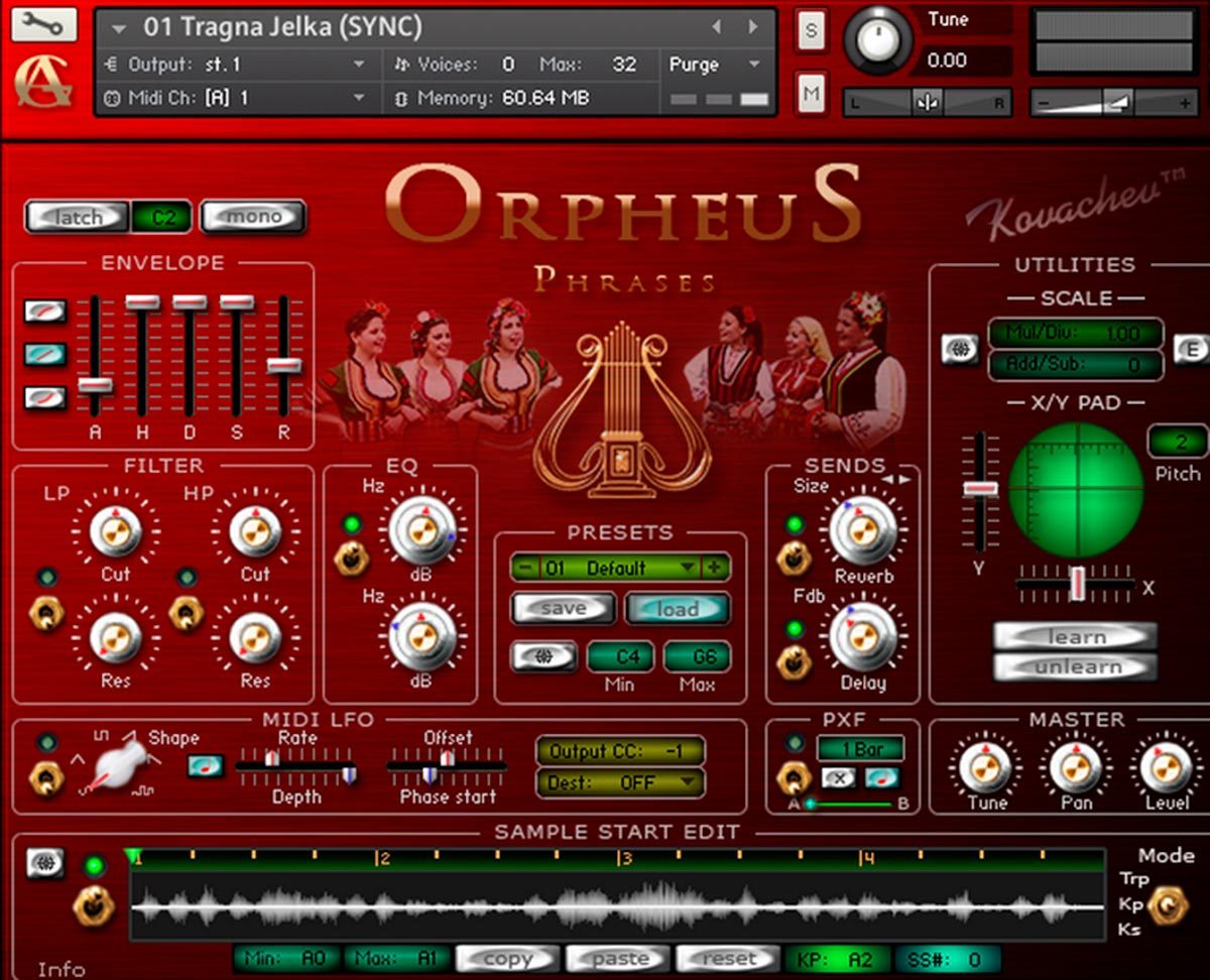 Audiogrocery Bulgarian Vox ORPHEUS KONTAKT Audiogrocery Bulgarian Vox ORPHEUS KONTAKT