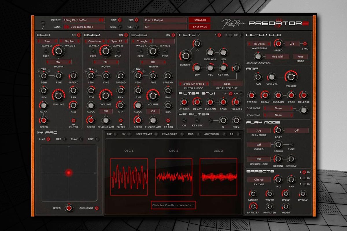 Rob Papen Predator 2 1-0-4 VSTi-AAX-AU WIN-MAC Rob Papen Predator 2 1-0-4 VSTi-AAX-AU WIN-MAC