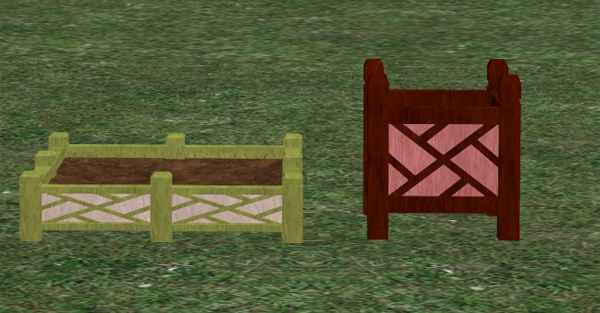 Random Planters Garden Boxes and Junk Planters The Sims 2