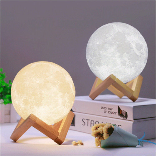 pickme-girl:Two Tone Moon Lamp, Other Cute Cartoon Lamp and...