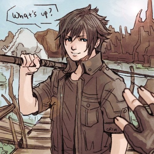 crimson-sun:FFXV Twitter dump!The Gladio/Noct was a gift for...