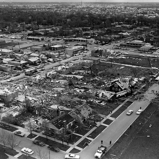 Vintage Tribune — On April 21, 1967, a violent EF4 tornado, one of...