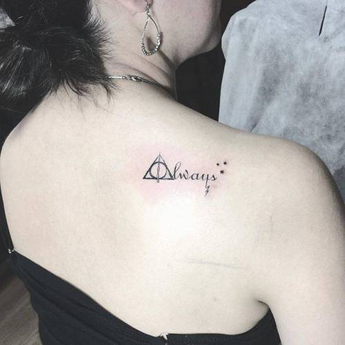 Harry Potter Deathly Hallows Tattoo Design by Misformac on DeviantArt