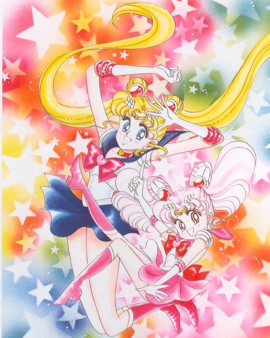 Pretty — Happy Birthday Sailor Moon and Sailor Chibi Moon...