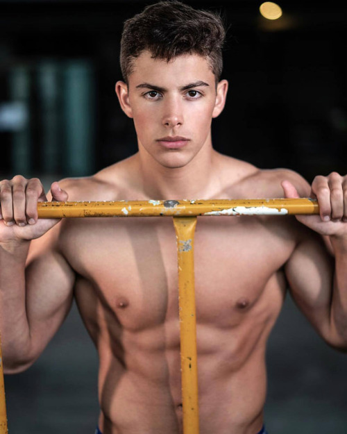 Gym twink pounded petite