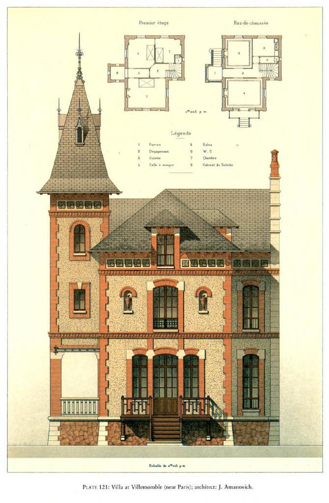 Architecture - architectural drawings-art. — Details of Victorian