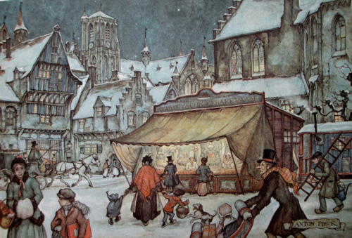 geritsel:Anton Pieck - cosy Dutch winterscapes