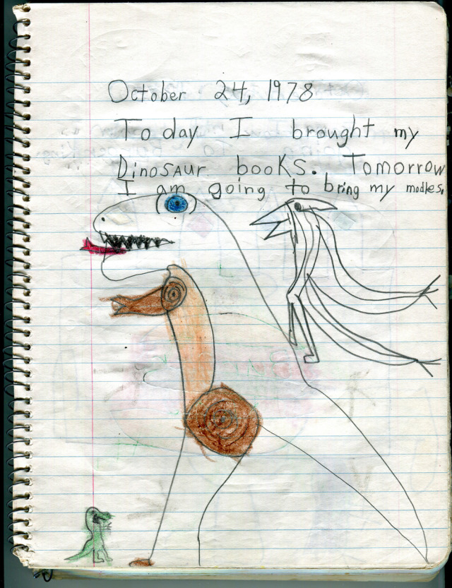 The Happening Book — October 24 1978 Today I Brought My Dinosaur