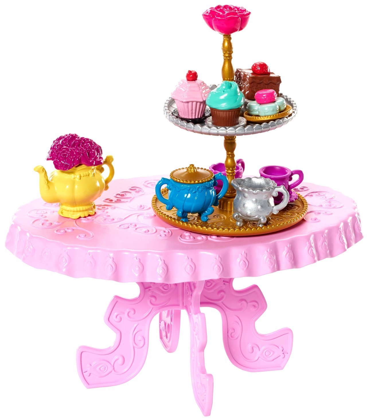 Enchantimals Wave 3 PATTER PEACOCK ENCHANTED TEA PARTY PLAYSET NEW 2018
