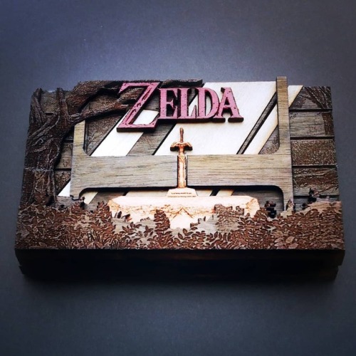 retrogamingblog:Wood Super Nintendo Cartridges made by...