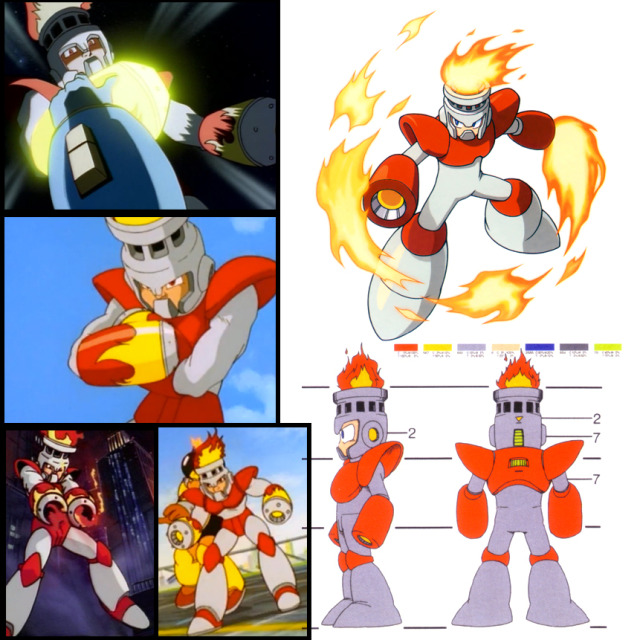 fire man megaman