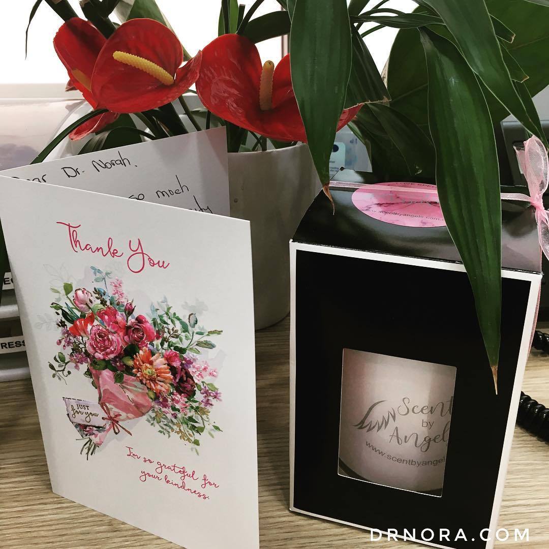 A beautiful thank you gift from a patient who’s in love with her new lips! ๐Source: https://instagram.com/p/BZ5bShMj-bQ/