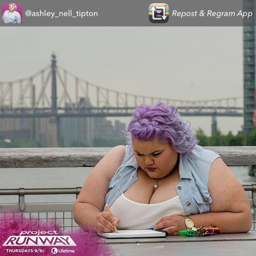 Have you been rooting for @ashley_nell_tipton on #projectrunway...