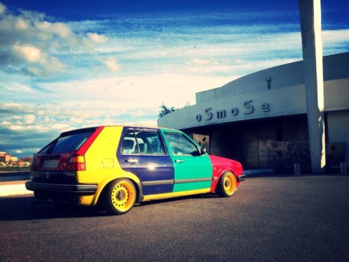 everyonelovesvwgolfs:VW Golf Harlequin. why did they only make...