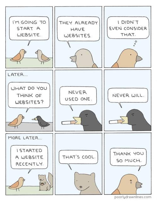 pdlcomics:Website Bird