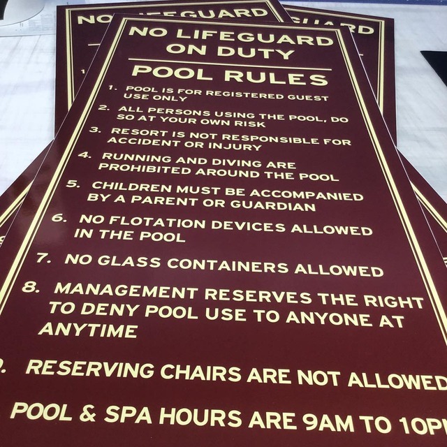 chumash casino pool rules