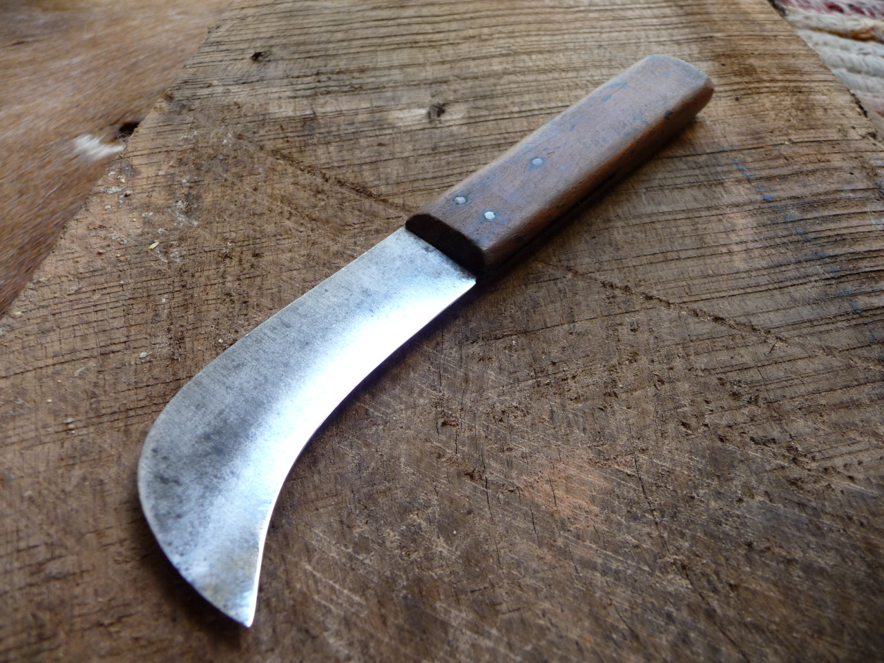 Ru Titley Knives — Restored hook knife . Ive been using this old...