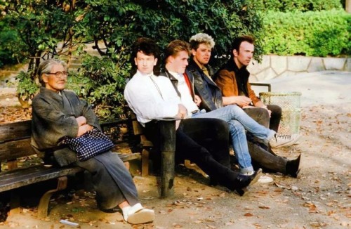 U2 at Shinjuku Central Park in Tokyo     1983