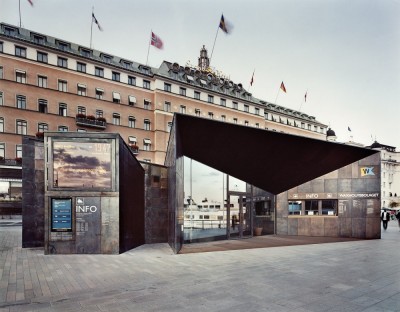 ombuarchitecture:<br /><br />Terminal buildings<br /> Strömkajen • Stockholm<br />By Marge architect<br />