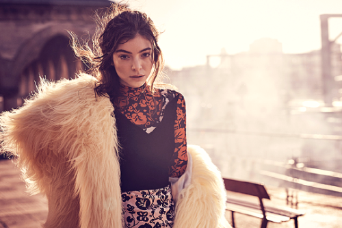 lorde-daily:Lorde photographed by Nicole Bentley for Vogue...