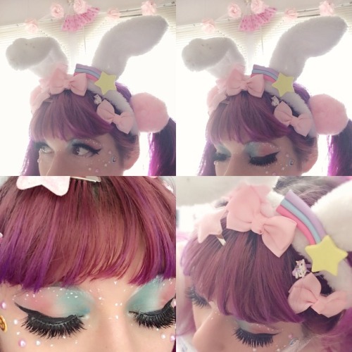 angeleeku:Today’s look inspired by @pastelusagi getting...