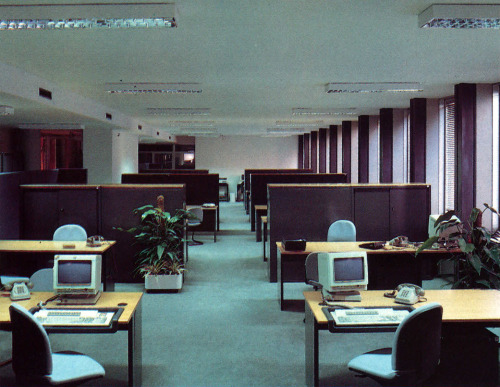 80sretroelectro:More office furniture to bore you to death,...