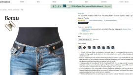 Buckle-free belt becomes Amazon 'best-seller' despite missing seemingly important feature