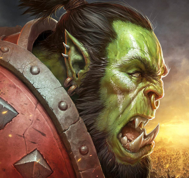 catalogue of cursed things — shamanofthewilds: Male orc with eyebrows ...